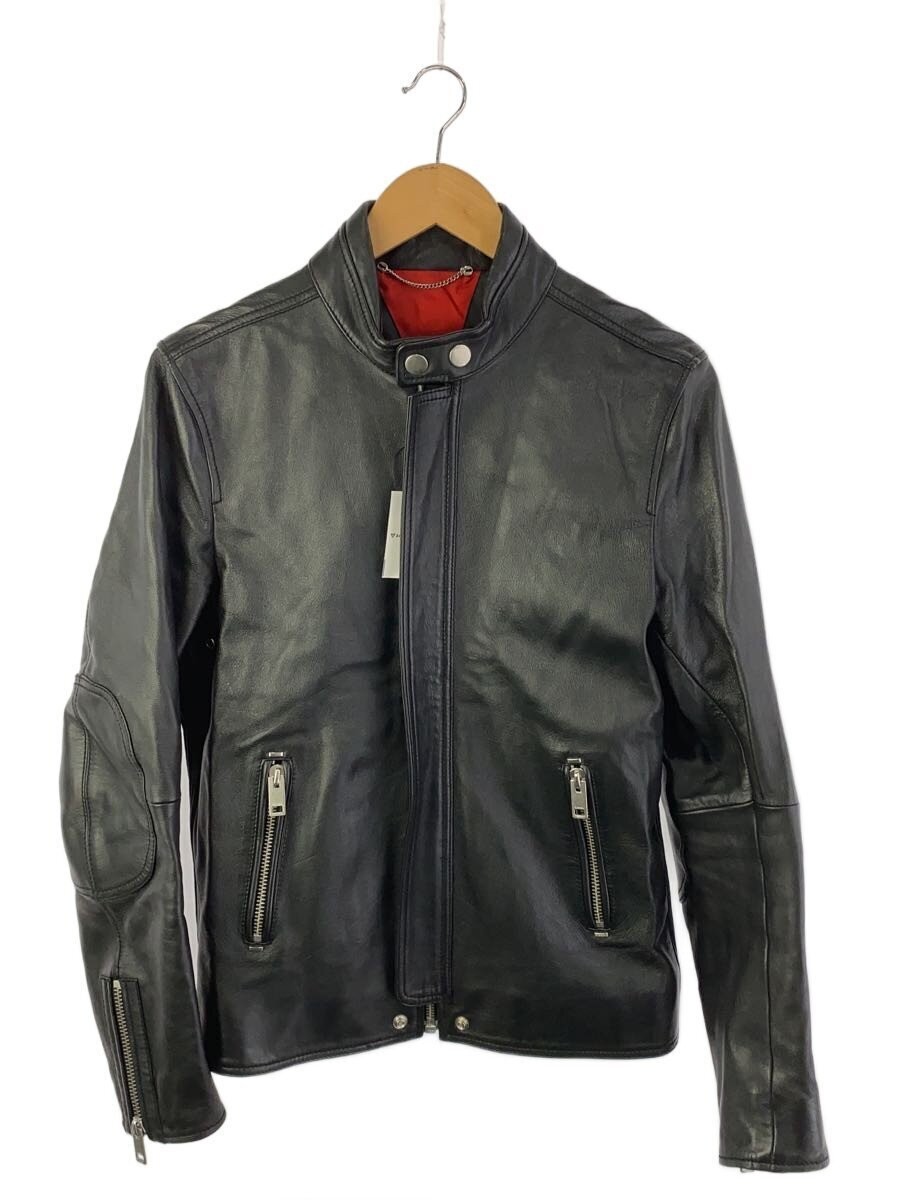 Diesel Single Rider Jacket/S/Sheep Leather/Blk 3570