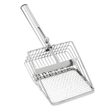 Cat Litter Scoop - Stainless Steel Metal Cat Litter Scoop -Large Size, Deep S...