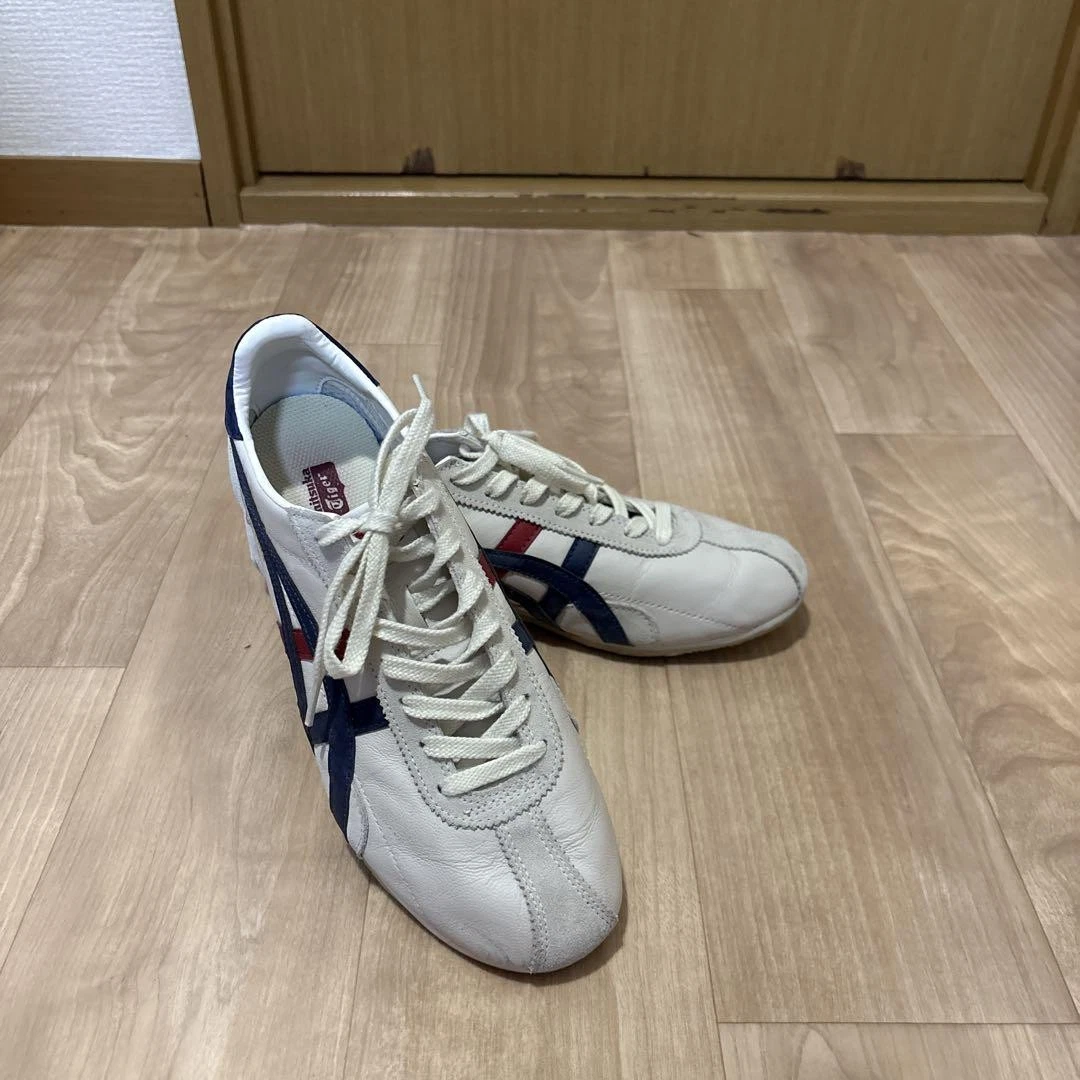 ASICS Uomo 8.0US Onitsuka Tiger Mexico 66 Bianco Navy