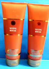 Bath Body Works "SEEING ROUGE" 8 oz body cream X2