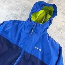 Eddie Bauer Kids 3-in-1 Jacket Hooded Blue Green Youth XS 5/6