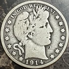 1914-S Barber Half Dollar