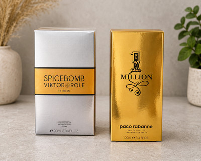 Viktor&Rolf Spicebomb Extreme 90 ml+ Paco Rabanne 1 Million 100 ml Fragrance Duo