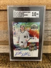 Kate Martin, Tie Dye Shimmer Hoop Queens, 2025 Leaf Women of Sport Auto, 3/4