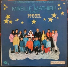 Vinyl LP Le Merveilleux Petit Monde De Mireille Mathieu Chante Noel VG 80058