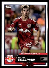 Daniel Edelman 2023 Topps MLS #10 New York Red Bulls Soccer READ FREE SHIPPING