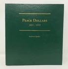 1921-1935 Peace Silver Dollars Littleton Album (19 Coin Collection) #A20961