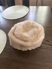 Neckworks Faux Fur Winter Hat Beige