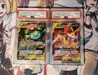 POKEMON SM PROMO SM229 VENUSAUR & SNIVY GX SM230 CHARIZARD & BRAIXEN PSA 9 SEQ
