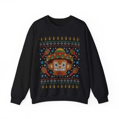 Samba Gaming Ugly Sweater Crewneck Sweatshirt. Samba de Amigo Video Game. Xmas.