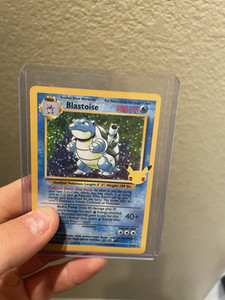 Blastoise 25th Anniversary Japanese | eBay Blastoise 25th Anniversary Japanese | eBay