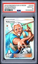 PSA 10 Fisherman #SV83 2019 Pokemon Sun & Moon Hidden Fates 153946868 on eBay