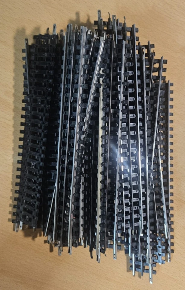 Trix Schienen Set H0 2x Elekt. Weichen 4361, 4363 + Gerade + Kurven - Bild 3 von 4