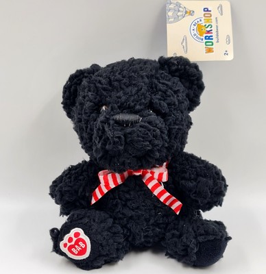 Build A Bear Smallfry Buddies Kohleklumpen Zuckerstange Teddy Schwarzbär nicht mehr produziert 