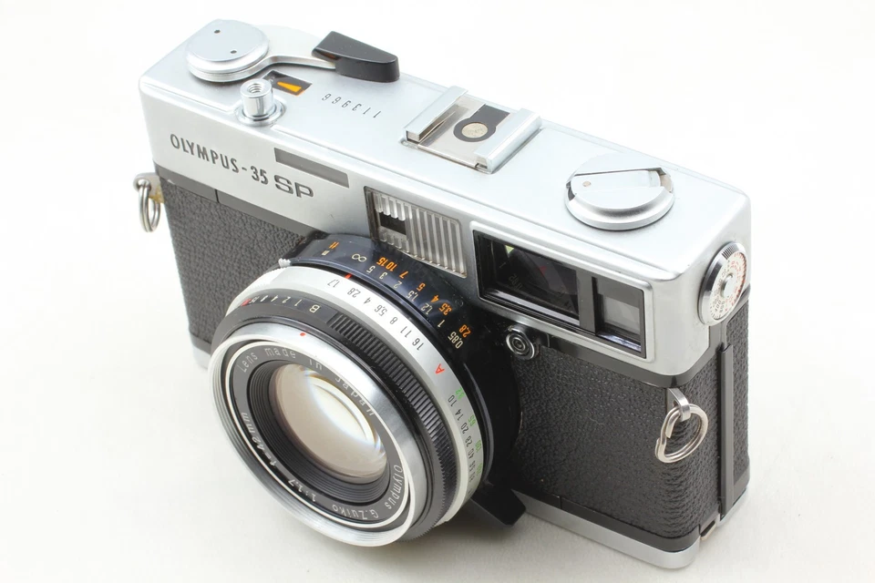 [MINT w/ Case] Olympus 35 SP 35SP Silver Rangefinder 35mm Film Camera From JAPAN - Image 4 of 4