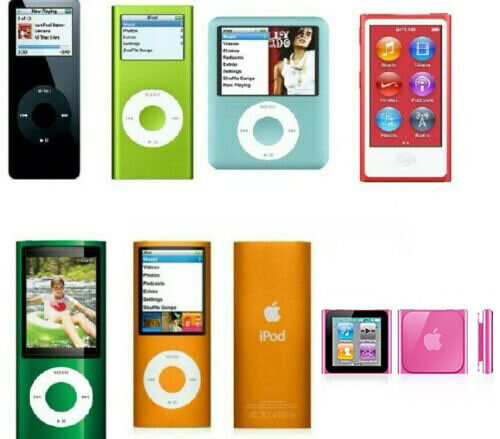 Apple iPod Nano 1. 2. 3. 4. 5. 6. 7. Gen alle Farben - Menge 🙂 - Bild 1 von 26