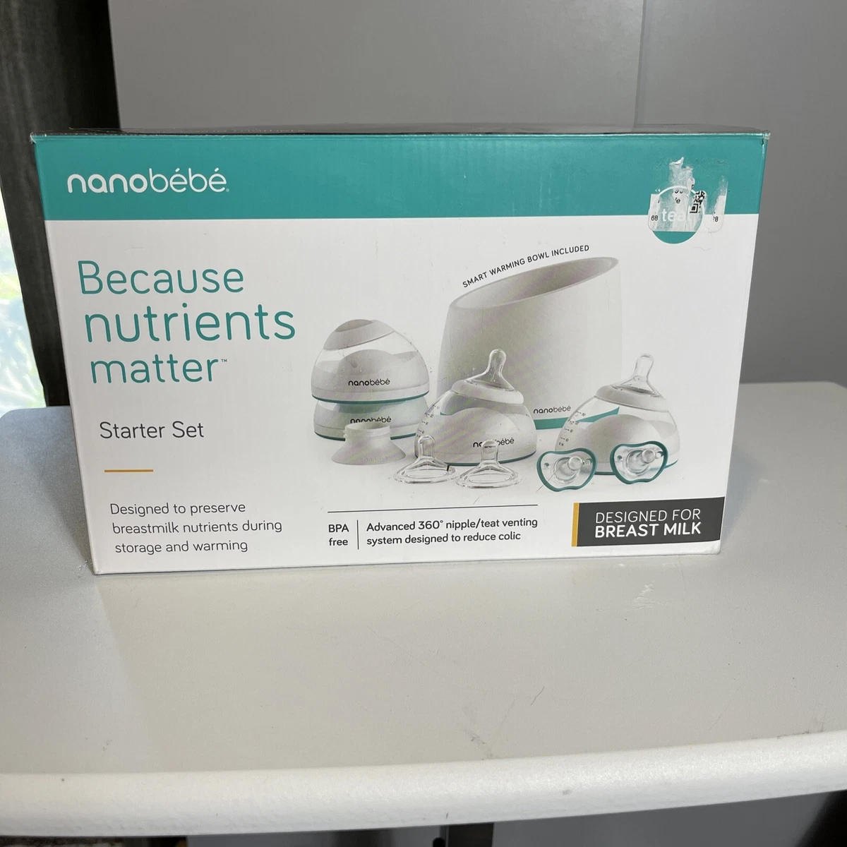 Nanobebe starter hotsell set in teal