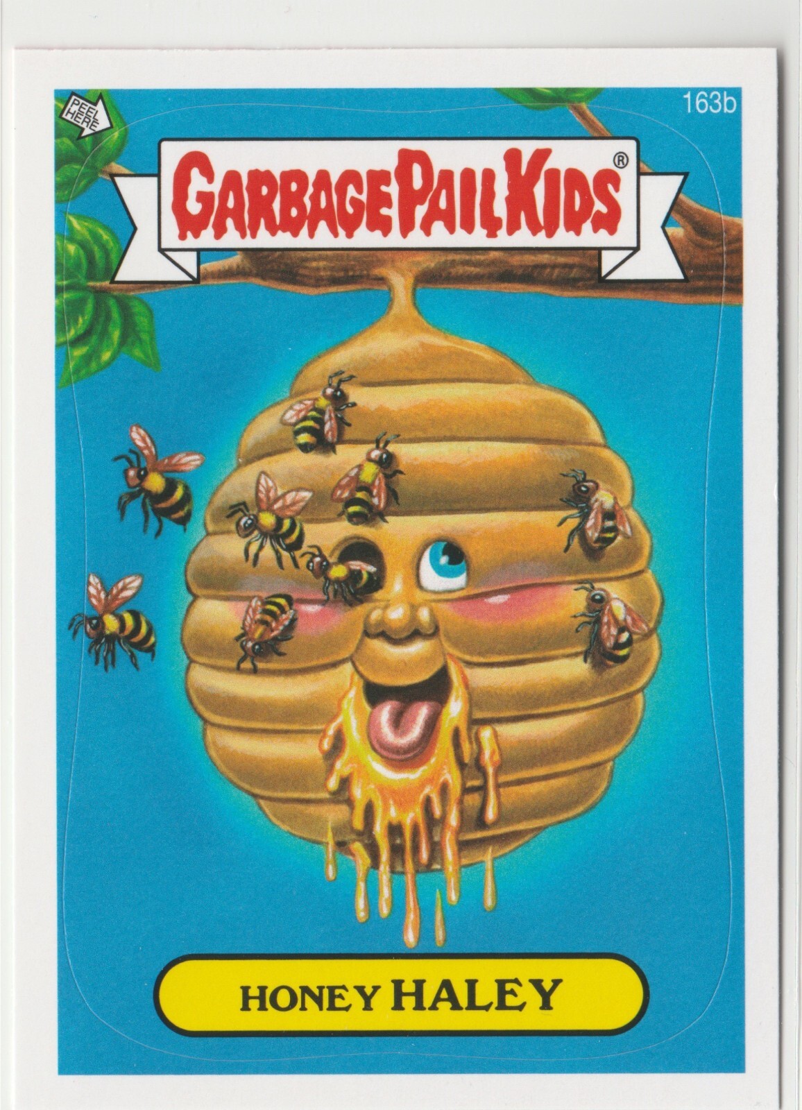 Honey Haley #163b Garbage Pail Kids GPK 2013 Series 3 BNS3 Card