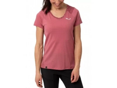 RRP £75. Salewa Pure Salamander Am W T-Shirt MERINO WOOL. Running, climbing,hike - Image 1 of 4