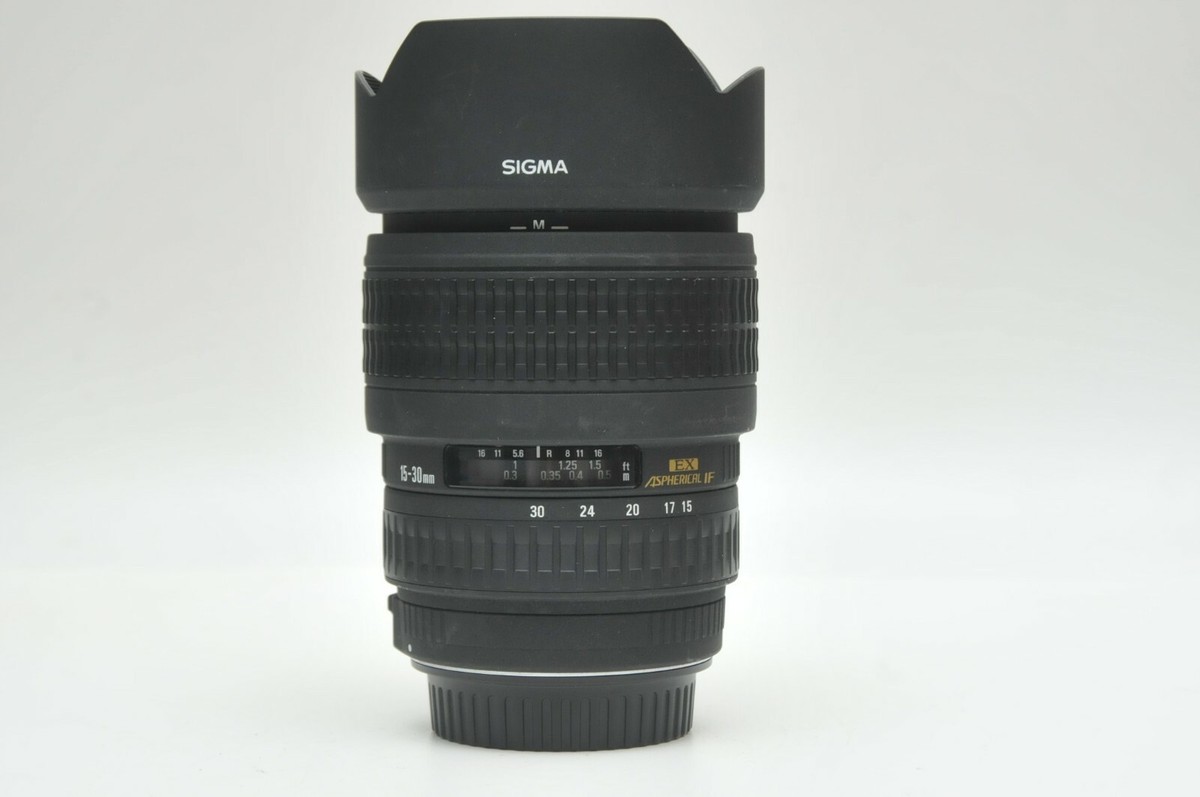 Sigma 15-30mm f3.5-4.5 EX DG Aspherical Ultra Wide Lens for Canon