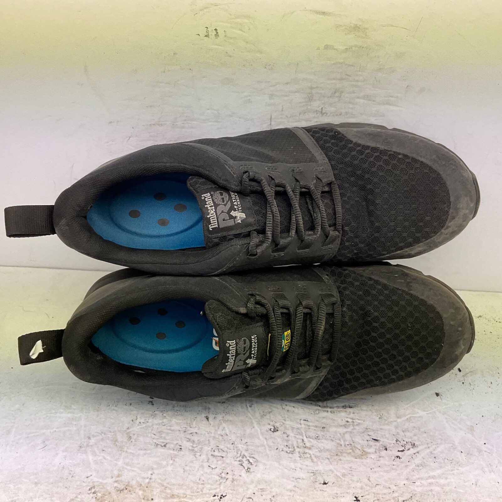 Timberland PRO Men's Radius Comp. Toe Work Shoes A2A55 Black/Black Size 12W image 4