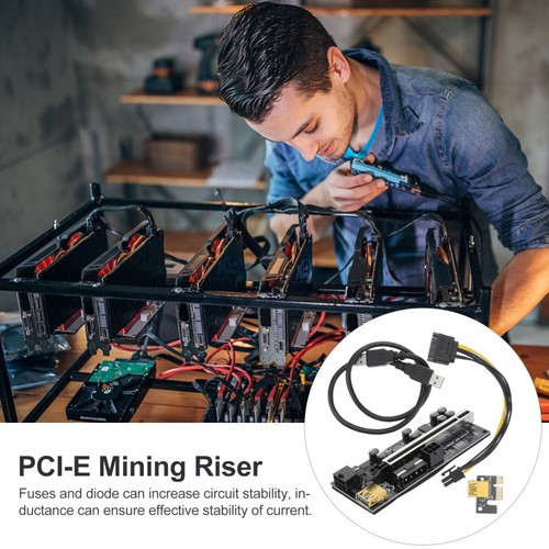 Kabeladapterplatine Für Grafikkartenverlängerung PCI-E-Kartenadapter - Afbeelding 6 van 12