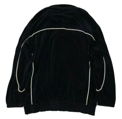 Vintage Sean John black zip Track Jacket Mens 3XL Velour Vintage Sean John black zip Track Jacket Mens 3XL Velour