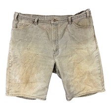 Vintage Levis Shorts Mens 42 550 Orange Tab Brown Relaxed Fit Denim Grunge 90s