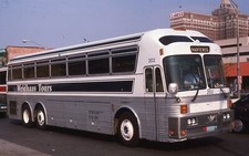 Original Bus Slide Charter Weidhaas Tours #202 Silver Eagle 1989 #21