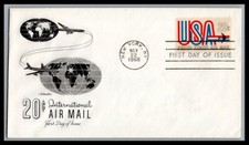 US FDC # C75 20c USA Artmaster   1968, 9p850