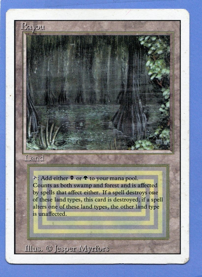 Bayou 【3ED】 Bayou - DMG- - Revised Edition 3ED - MTG | eBay