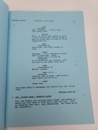 DINOSAURS / Andy Goodman 1992 TV Script, Brian & Jim Henson "Nature Calls" - Picture 10 of 16