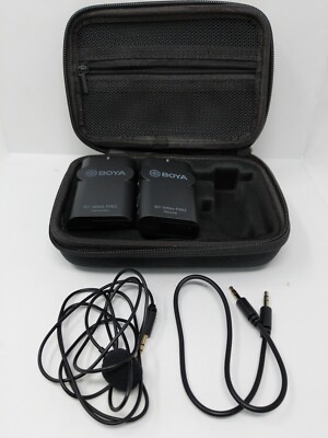 BOYA Dual Channel Digital Wireless Microphone Kit - BY-WM4-PRO-K1