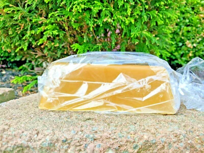 NATURZ BEEZ BEESWAX BLOCK 100% NATURAL UNFILTERED 8oz or more