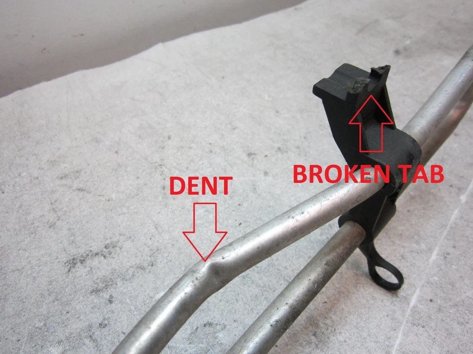 nn708272 Audi A4 Cabrio 2003 2005 2006 P/S Bomba Enfriador Línea Manguera OEM Foto 4 de 4