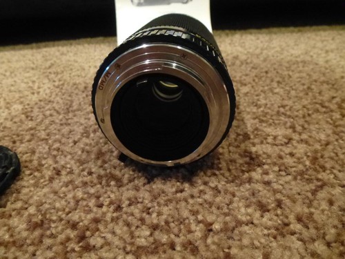 Soligor 80-200mm F4.5 Zoom Macro Film Camera Lens Minolta Muticoated Cap - Picture 2 of 5