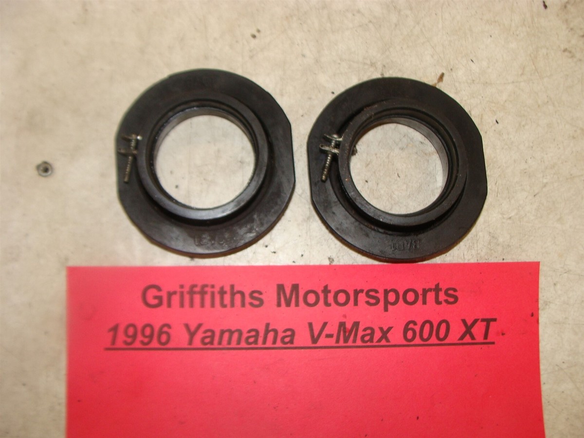 1996 YAMAHA VMAX 600 XT 8BV carb to airbox boots couplers rubber