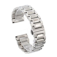 18mm Stainless Steel Jubilee Bracelet fit For SEIKO 5 SNK809 Silver Watch Band