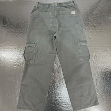 BDG Urban Outfitters Women's Skate Jeans W31XL32 Cargo Pockets Stretch Wide Leg