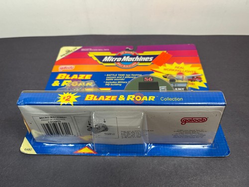 Micro Machines Blaze & Roar #2 Army Military Tank Set 1989 Galoob 6480 - Picture 6 of 7