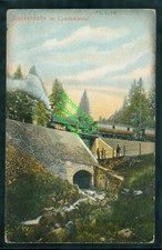 AK BROCKENBAHN HARZER SCHMALSPURBAHN - Tumkuhlental, Dampflok - 1908 - AJ40