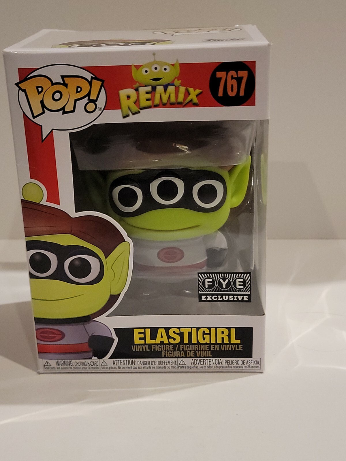 Pop! Remix Elastigirl #767 Mib Minor Box Damage