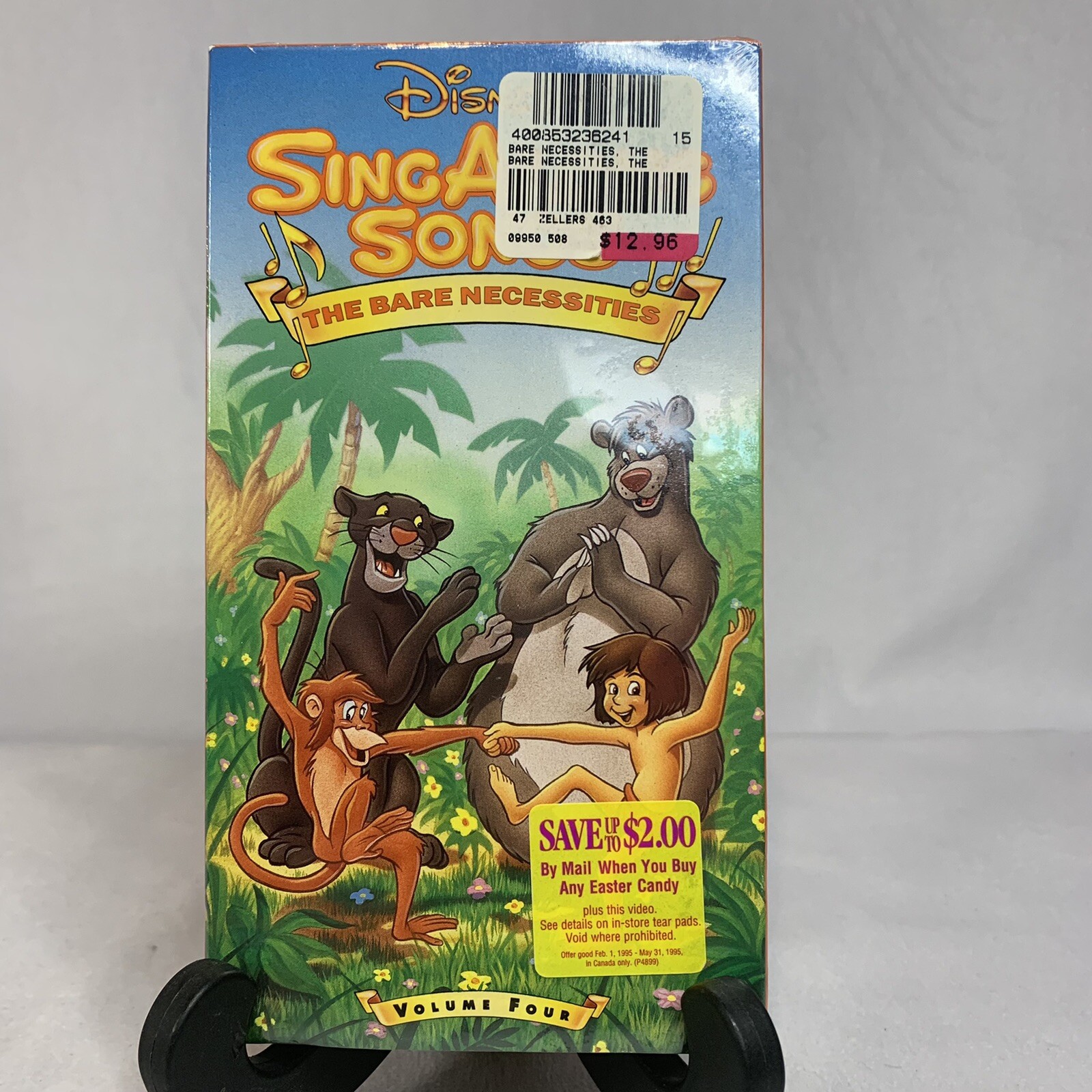 Disney Sing Along Songs The Bare Necessities Vhs