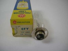 GE Projection Lamp CFY 150W 115V NOS