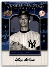 2008 UPPER DECK YANKEE STADIUM BOX SET ROY WHITE NEW YORK YANKEES #44