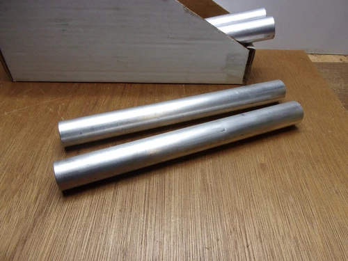 (Qty.2) 3/4" Trade Size X 10" Aluminum RMC Conduit 1.05" OD X .116" Wall USA