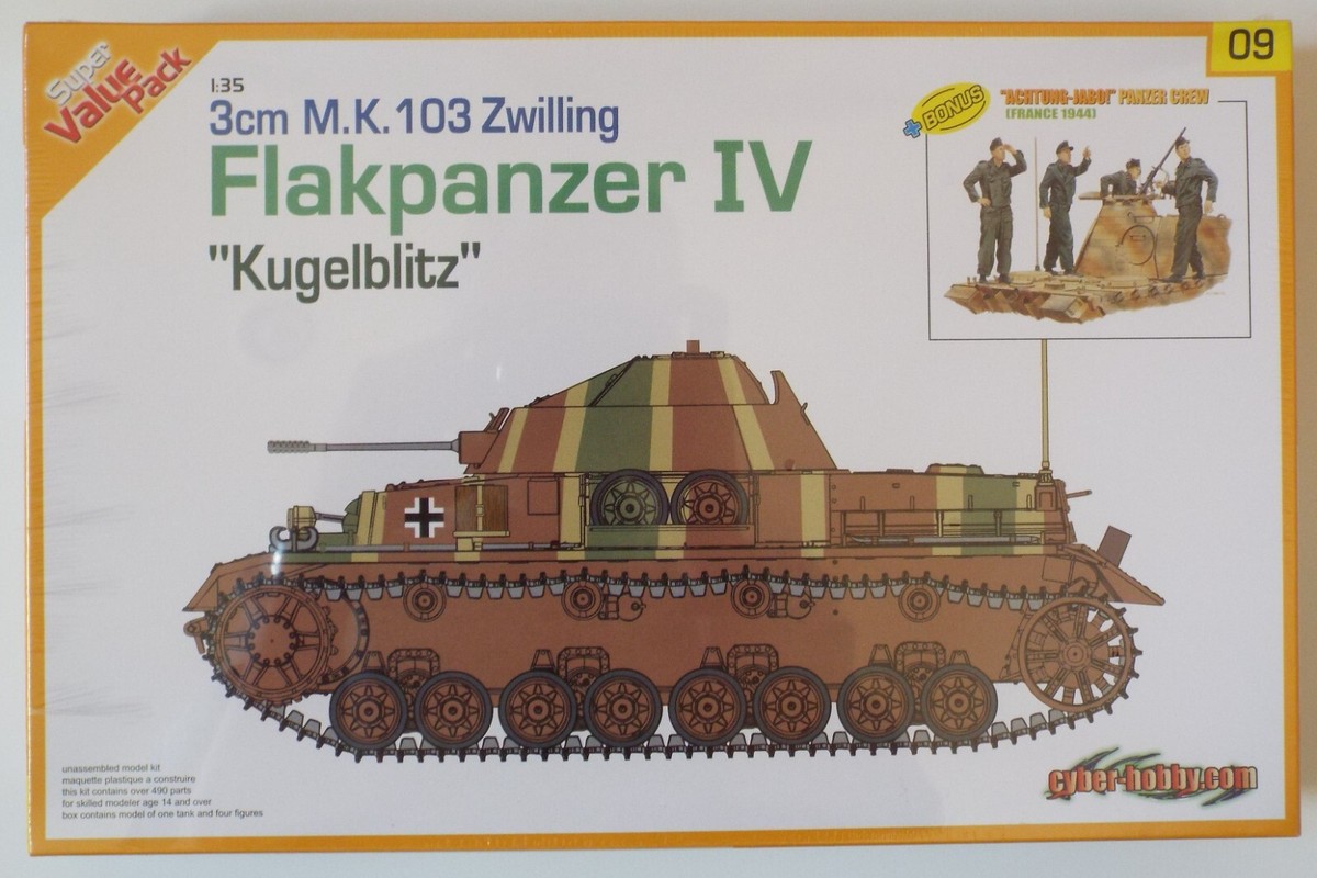 ナナナ 1/35 Flakpanzer IV Kugelblitz Cyber Hobby Super Value #9109