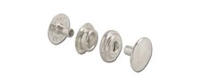 Tandy Leather Line 24 Snaps Nickel Plate 100/pk 1263-12