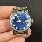 Vintage 1970’s Timex Blue Dial Wrist Watch Part Not Running