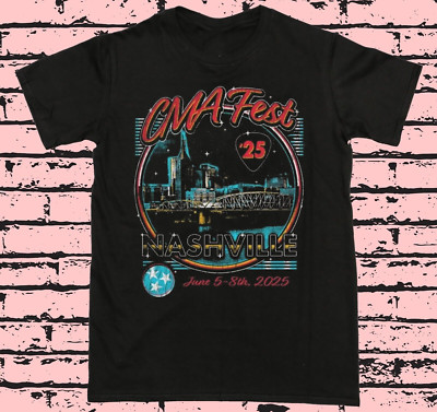 CMA Fest Nashville 2025 Skyline UNISEX T SHIRT Size S-5XL